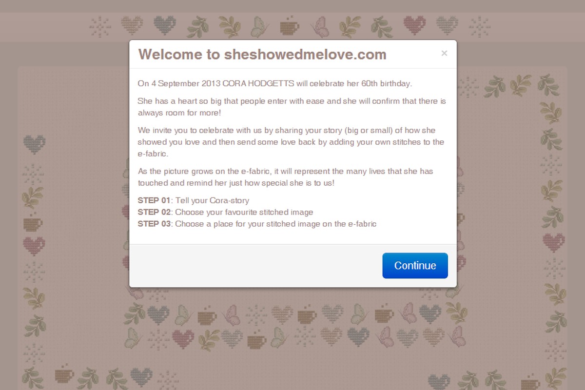 sheshowedmelove.com